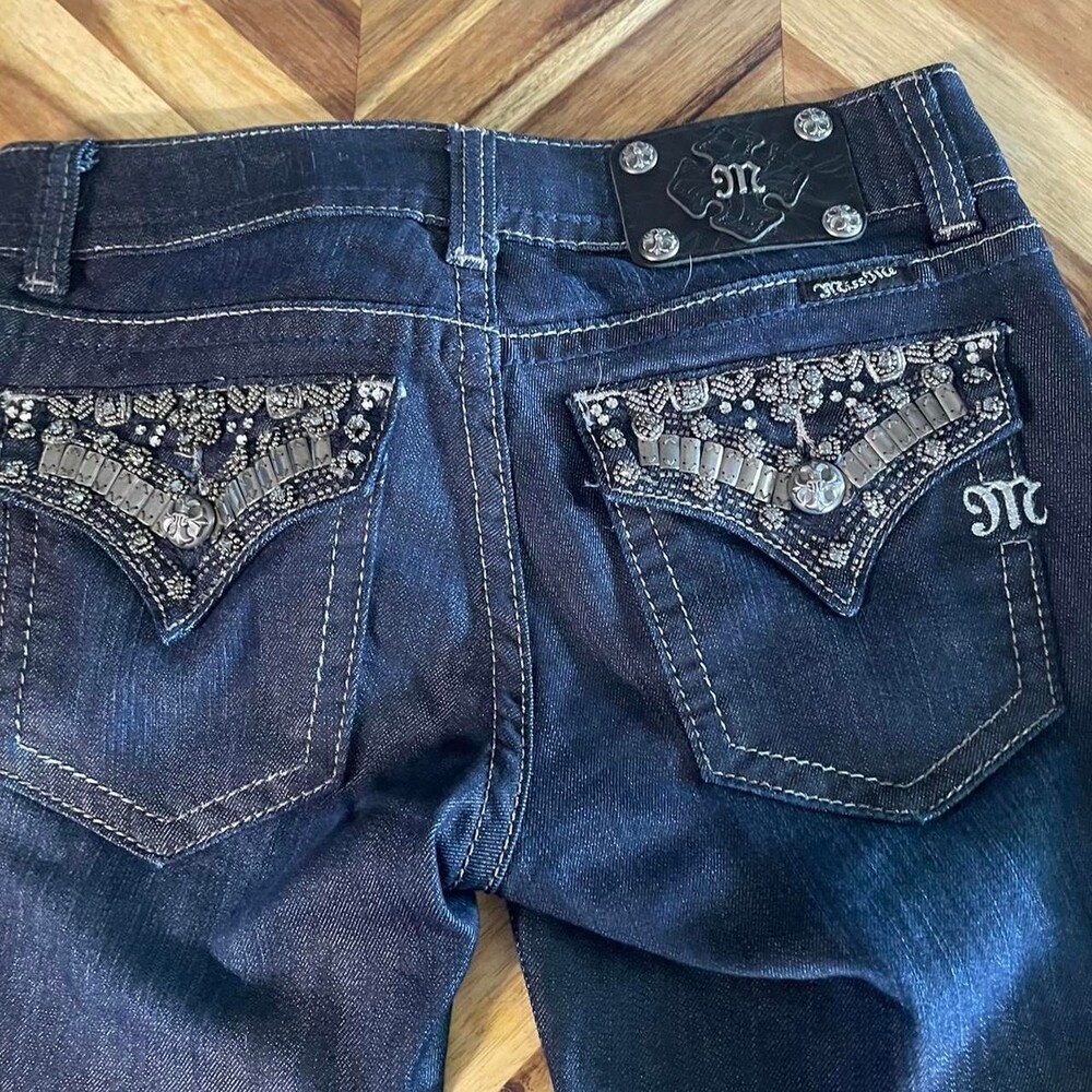 Miss Me Women's Navy and Blue Jeans